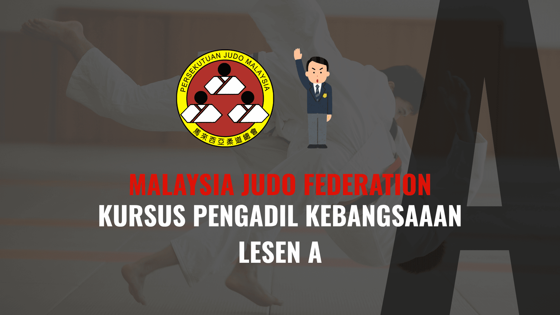 Kursus Pengadil Kebangsaan MJF Lesen A cover