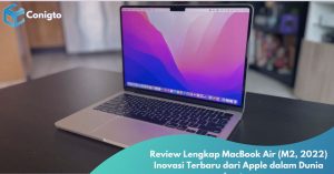 MacBook Air M2, 2022 Performa Unggul dan Desain Modern